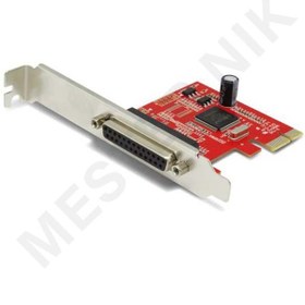 تصویر کارت اینترنال PCI Express پورت پارالل IEEE1284 یونیتک مدل Y-7507 