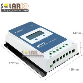 تصویر شارژ کنترلر 10A و 24V سری MPPT مدل Tracer1210A EPEVER Solar Charge Controller 10A MPPT Series Tracer1210A