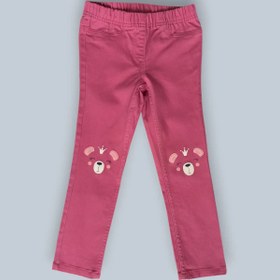 تصویر شلوار کتانی دخترانه برند لوپیلو سایزبندی 4 تا 8 سال Lupilo girls' linen pants, size 4 to 8 years