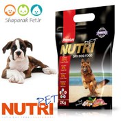 تصویر غذای خشک مناسب سگ بالغ با 29 درصد پروتئین برند نوتری پت Nutri Pet Adult Dog Dry food 29% Protein