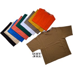 تصویر کراپ تیشرت بیسیک 