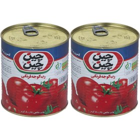 تصویر رب گوجه فرنگی چین چین - 800 گرم - دو عددی 