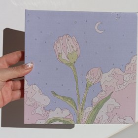 تصویر نقاشی گواش دار20×20 