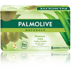 تصویر صابون پالمولیو (PALMOLIVE) رایحه زیتون آلوئه ورا 