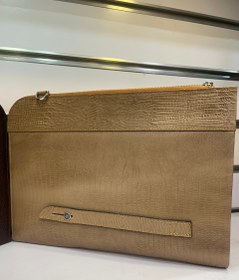 تصویر کیف پوشه چرم مدل برنا Borna leather folder bag