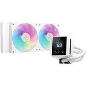 تصویر خنک کننده پردازنده دیپ کول مدل MYSTIQUE 240 WH ARGB 