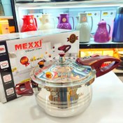 تصویر زودپز مکسی ۹ لیتری روگازی با بدنه استیل ضد زنگ 