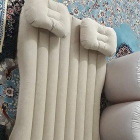 تصویر تشک بادی خودرو ایساتیس مخصوص خودروهای سدان ( صندوقدار )( تشک صندلی عقب ماشین)( با ضمانت و ارسال رایگان) 