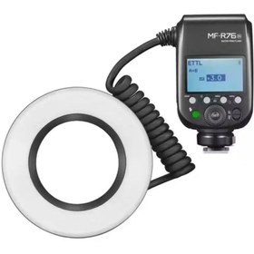 تصویر فلاش ماکرو گودکس Godox MF-R76S Macro Ring Flash for Sony Cameras تجهیزات استودیو و لوازم جانبی مشکی فلاش ماکرو گودکس Godox MF-R76S Macro Ring Flash for Sony Cameras