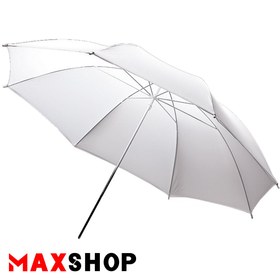 تصویر چتر عکاسی سفید 90 سانتی متری دیفیوزر Diffuser 90cm White Photography Umbrella