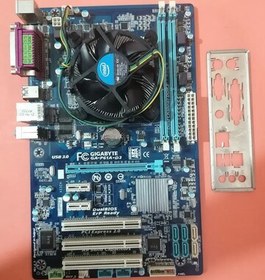 تصویر باندل GIGABYTE P61 به همراه i3 3220 و 4 گیگ رم و فن 