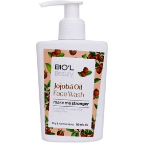 تصویر کرم ژل شستشو صورت بیول مدل Jojoba حجم 140 میلی لیتر 