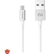 تصویر کابل رابط میکرو یو اس بی نزتک طول 1.2 متر طول کابل TPE نزتک برابر 120 سانتی‌متر است و با توجه به این طول ممکن است به مشکل گره خوردن دچار شود. اما این محصول نزتک (Naztech) خوشبختانه به شکلی ساخته شده است ...