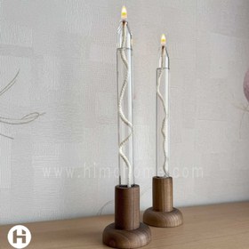 تصویر شمع پیرکس قلمی 