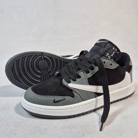 تصویر جردن ترویس مشکی طوسی 