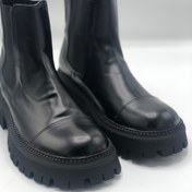 تصویر بوت مردانه بالنسیاگا چرم میکرو فایور لژ دار درجه یک - ۴۴ BALENCIAGA