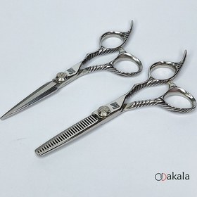 تصویر ست قیچی صیام مدل A-B5 (5.5اینچ) Siam Scissors Model A-B5 (5.5 inches)