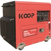 تصویر موتور برق دیزلی کوپ مدل KDF8500Q3D ا KOOP KOOP