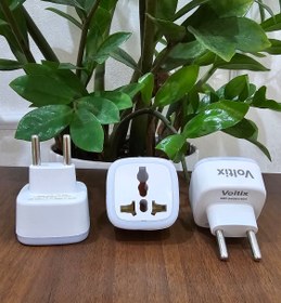 تصویر تبدیل 3 به 2 چراغدار Voltix 