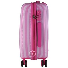 تصویر چمدان دخترانه چرخدار بچه گانه طرح کیتی مدل K2283 