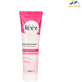 تصویر کرم موبر بدن ویت مخصوص پوست معمولی Veet For Normal Skin Body Hair Removal Cream 100ml