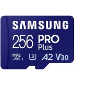 تصویر کارت حافظه microSDXC سامسونگ مدل PRO PLUS U3 A2 V30 استاندارد UHS-I ظرفیت 256 گیگابایت SAMSUNG PRO PLUS U3 A2 V30 256G 256GB A2, Class 10, U3, V30 180MB/s 130MB/s