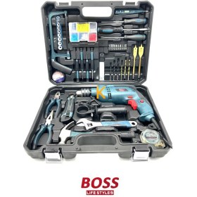 تصویر جعبه ابزار 48 عددی دریل چکشی باس مدل BS617 Boss Tool box BS617