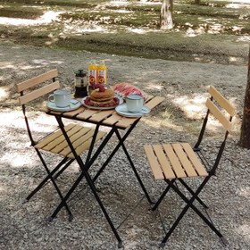 تصویر میز و صندلی تاشو طرح ایکیا مدل تارنو IKEA