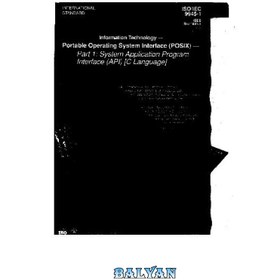 تصویر دانلود کتاب IEEE Std 1003.1-1990, POSIX Part 1 System API IEEE Std 1003.1-1990، POSIX Part 1 System API