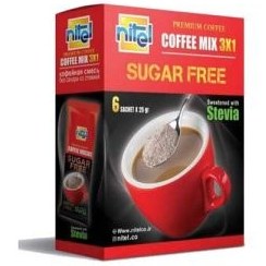 تصویر قهوه بدون قند کلاسیک 3 در 1 استویا 