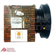 تصویر پولی میل لنگ فرمان هیدرولیک چند شیاره یورو 4 شرکتی سایپا یدک کد 101175 مناسب برای ساینا 