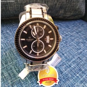 تصویر ساعت مچی مردانه بسیارشیک ارجینال ژاپن GEM STAR-WATER PROOF-STAINLESS STEEL BACK