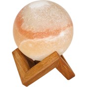 تصویر آباژور گوی sphere salt lamp