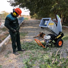 تصویر چوب خرد کن بنزینی باغی 