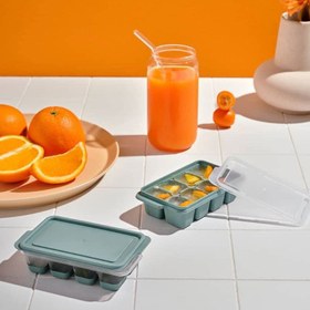 تصویر قالب يخ كف سيليكونی 