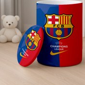 تصویر باکس وسایل پسرانه طرح تیم فوتبال رئال مادرید 