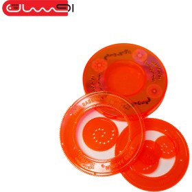 تصویر شابلون دوایر اقلیدسی پارس رسام کد 33841 Magical Circle Ruler Pars