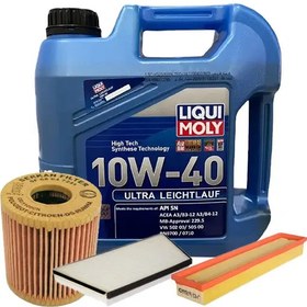 تصویر پکیج تعویض روغن پژو 206 تیپ 5 لیکومولی_سرکان 