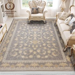 تصویر فرش 1200 شانه طلاکوب کد 12480 صدفی بزرگمهر 