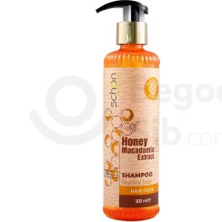 تصویر شامپو مغذی شون حاوی عسل و ماکادمیا فاقد سولفات حجم ۳۰۰ میلی لیتر 