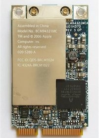 تصویر کارت وایرلس اپل Apple Broadcom N600 