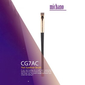 تصویر براش خط چشم زاویه‌دار CG7A میچانو Michano Angled Eyeliner Brush CG7A