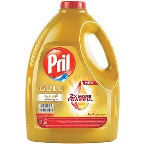 تصویر مایع ظرفشویی پریل مدل Gold حجم 3.75 لیتر ا Pril Gold Dishwashing Liquid 3.75 Lit Pril Gold Dishwashing Liquid 3.75 Lit