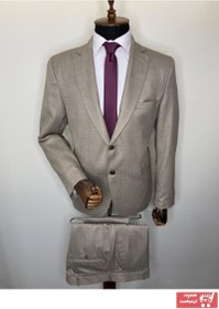 تصویر خرید اینترنتی کت شلوار مردانه از استانبول برند Uptown رنگ بژ کد ty85737543 
