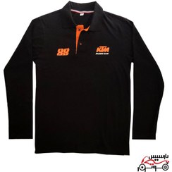 تصویر پولوشرت آستین بلند کی تی ام KTM PoloShirt