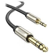 تصویر کابل انتقال صدا 2 متری یوگرین AV127 ا UGREEN AV127 10628 2m 3.5mm Male to 6.5mm Male Mono Audio Cable UGREEN AV127 10628 2m 3.5mm Male to 6.5mm Male Mono Audio Cable