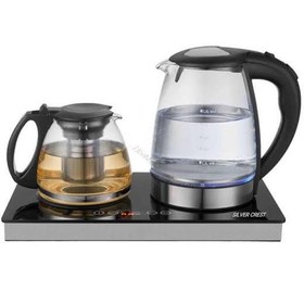 تصویر چای ساز رویال سیلور کرست مدل CS_997 DIGITAL TEA MAKER CS_997