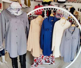 تصویر مانتو شومیز زنانه صوفیا فری سایز تا ۴۸ 