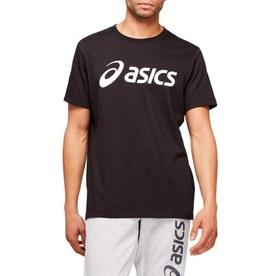 تصویر تی شرت تنیس مردانه اسیکس Asics Big Logo Tee- مشکی 