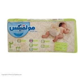 تصویر پوشک مولفیکس (Molfix) سایز 2 بسته 44 عددی پوشک کودک و نوزاد